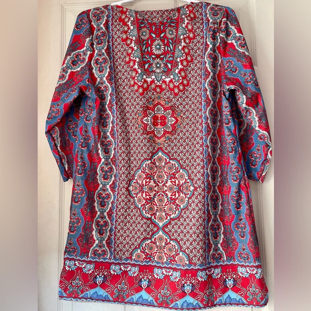 Mandala Tunic Dress - Picture 6 of 8